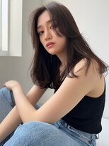 ソヨン 松本庄内店(SOYON)&nbsp;暗髪ロング　センターバング