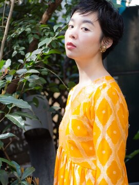 リブロ 三軒茶屋(LIBRO) レトロ×ベリーショートヘア