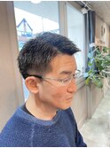 スッキリ刈上げビジネスショート