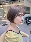 10代20代30代ショートボブ丸みショート髪質改善似合わせカット