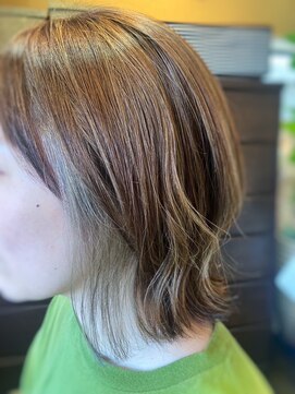 ヘアドゥ デ コントラクテ 宮の沢店(hair do Decontracte) インナー×ビーチ