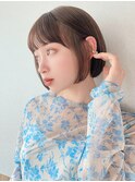 前下がりショートボブ大人可愛い20代30代表参道