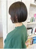 福山市Caary艶感ストレート前下がりマチルダボブタッセルボブ