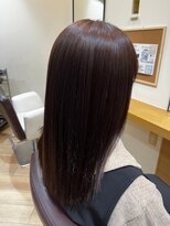 ラファンス 栗林店(LaFENCE) 髪質改善カラー/ストレート/ミディアム