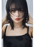 20代30代大人可愛い韓国風ヘアスタイル Ｃカール内巻き【上野】