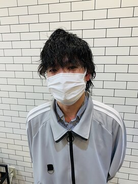 バーバーショップヒーロー 八王子店(BARBER SHOP HERO) ウルフ　ツイストスパイラル