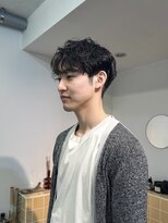 ネルケ 立川(nelke)&nbsp;メンズニュアンスパーマ_メンズパーマ_ゆるパーマ_20代30代