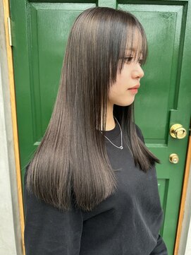 グレースマンカフェ(GRACE MAN CAFE) グレージュカラー×トリキュアトリートメント