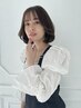 《女性スタイリスト限定クーポン》似合わせカット＋艶カラー＋ダメージケアTR