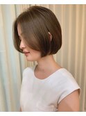 【CRAFT渡邉】髪質改善ストレート / フェイスレイヤー ミニボブ