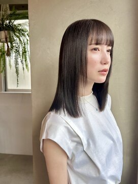 シセイ 青山(SHISEI) 髪質改善ストレート/ぱつっとミディー/ケラチントリートメント