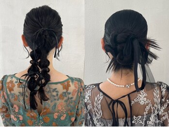 ヘアー アレス(hair ales)の写真/早朝料金無し！朝7:00より【ヘアセット4400円】明治神宮前駅よりすぐ！各会場から徒歩圏内♪