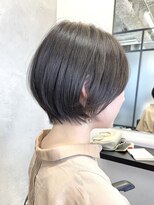 サロウィン 池袋(SALOWIN) 大人ショートボブ × 地毛風オリーブグレージュ 髪質改善 #280