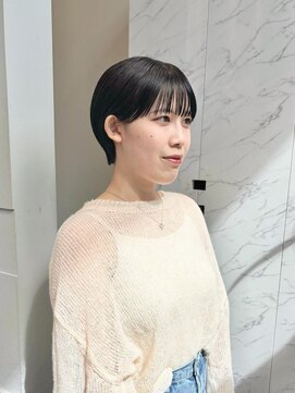 クリアーオブヘアー 一社店(clear OF HAIR) コンパクトな丸みショート