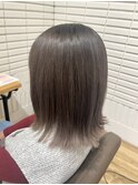 ボブ×ハイトーングレージュ