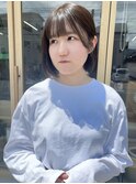 ボブ/内巻きボブ/ショートボブ/近鉄奈良/髪質改善/ベージュ/奈良