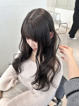 ユーフォリア 渋谷グランデ(Euphoria SHIBUYA GRANDE) ラベンダーグレージュ　艶カラー