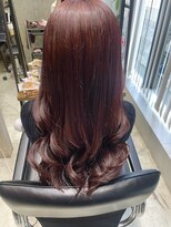 フェリア 渋谷(Feria)&nbsp;【Feria 渋谷】ブリーチ歴なし×ディープレッド "Tsuyuki"