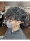 メンズパーマ ツーブロック