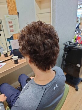 ブロッサム 東中野店 30代大人男性マッシュ×ニュアンスパーマ