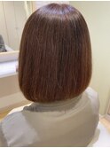 ボブスタイル/アースカラー/30代40代50代