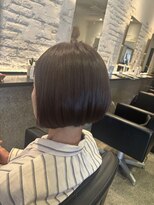 スノッブ HAIR SNOB&nbsp;前下がりボブ