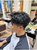 ツイスパ×アップバング♪