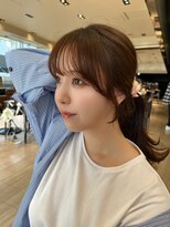 アマトウキョウ アユンチェ(AMA TOKYO×AYUNCHE) 韓国スタイル/ナチュラルくびれへア_くびれ巻き_レイヤーカット