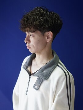 ボブ 金沢(BOB) 10代20代メンズカットスパイラルパーマスペインカール眉カット