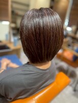 エミュー 大船店(emue)&nbsp;大船ショートヘア大人ショートボブ白髪ぼかしハイライト白髪染め