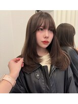 ボタン ハカタ(VOTAN hakata)&nbsp;博多美容室/オリーブカラー/ダブルカラー/韓国ヘア