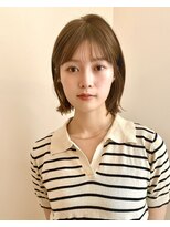 アペロ 柏(Apero) 切りっぱなしボブ/韓国/タッセルボブ/シースルーバング/柏美容室