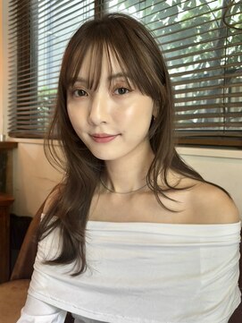 トレス(TRESS) レイヤー/顔まわりレイヤー/フェイスレイヤー/ココアブラウン