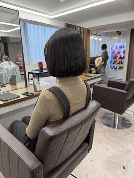 ボブ☆内巻きボブ☆顎下ボブ☆森下直弥