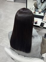 ルクス(Luxs)&nbsp;髪質改善ストレート/暗髪カラー