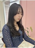 レイヤーカット/グレージュカラー