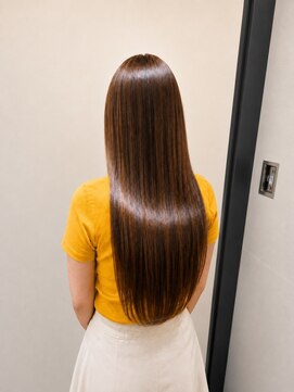 エイム ヘア リンク 長津田店(eim hair rink) ストレートヘア/ツヤ髪/髪質改善トリートメント/韓国っぽロング