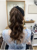 結婚式ヘアセット