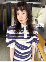 アネンド(anend)&nbsp;〔stylistカメナシ〕ロングウルフ/くるくるパーマ