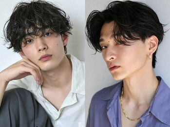 イリス 名古屋 名駅(Iris)の写真/メンズブリーチ&デザインカラーのお客様も多数来店"実力派集団"が洗礼された技術を(名駅/ブリーチ/メンズ)