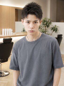 ブリリアント ヘアー ダイヤ(Brilliant Hair Dia) メンズアップバングショート
