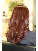 エデン トリートメントサロン 難波店(EDEN)&nbsp;髪質改善☆暖色系ピンクカラーミックスベリー20代30代