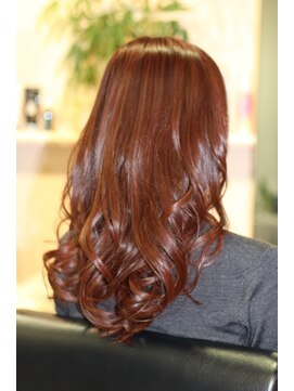 エデン トリートメントサロン 難波店(EDEN) 髪質改善☆暖色系ピンクカラーミックスベリー20代30代