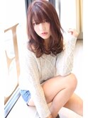 ハニーヘアモーブカラー