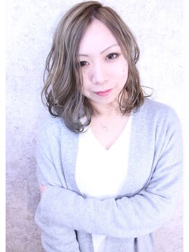 キャアリー(Caary) イルミナカラー　福山市　人気Caaryグレージュで透明感UP！！