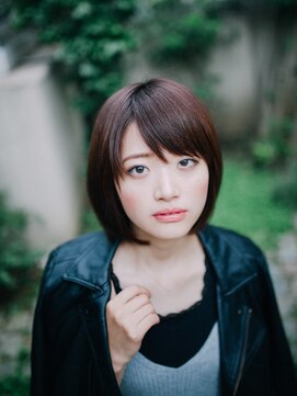 アカサ(A.casa) ミディストレートボブ/20代/30代/40代/50代/西阿知/イオン倉敷