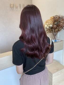 リアン(LIAN) 艶々ピンクブラウングラーデーション