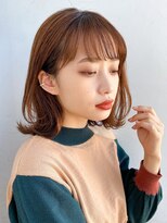 【GARDEN荒井夏海】小顔前髪×ふんわり大人可愛いレイヤーボブ