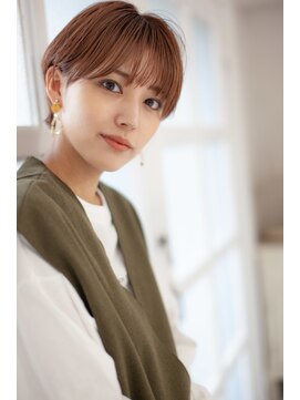 アッシュ 池袋店(Ash) 指コテで可愛くなれる☆耳掛けショート #池袋駅