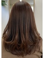ヘアーワークスタジオ ノイズ(noize) #暖色カラー #髪質改善カラー #レイヤーカット #秋カラー